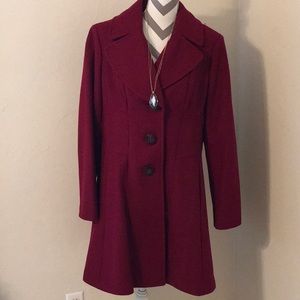 Fleet Street women Maroon  Coat